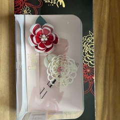 [和装］バック、草履、髪飾りセットの画像