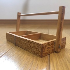 竹細工　入れ物　決まりましたの画像