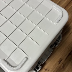 無印良品 ポリプロピレン頑丈ボックス 大 旧モデル　2個セットの画像