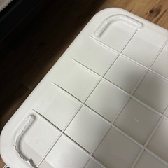 無印良品 ポリプロピレン頑丈ボックス 大 旧モデル　2個セットの画像