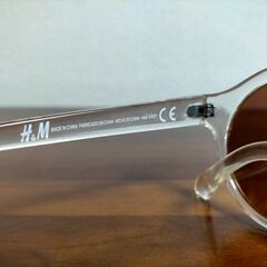  ◆H&M 675371 サングラス メガネ 眼鏡 度無し 中古品の画像
