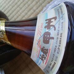古酒の瓶が三本ですの画像