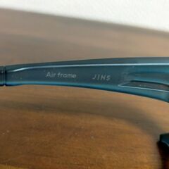 ◆ジンス jins air frame サングラス メガネ 眼鏡 度あり 中古品の画像