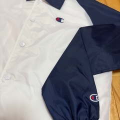 【Champion】ナイロンジャケット コーチジャケットMサイズの画像