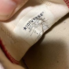 converse🔴オールスタースニーカー23センチの画像