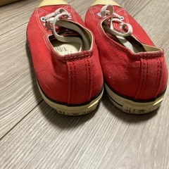 converse🔴オールスタースニーカー23センチの画像