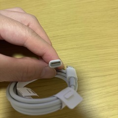 iPhone ライトニングケーブルの画像