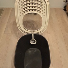 【決まりました】【0円】【未使用】猫用トイレの画像