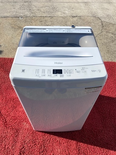 メ☆No.m131 洗濯機 5.5kg ハイアール 2023年製