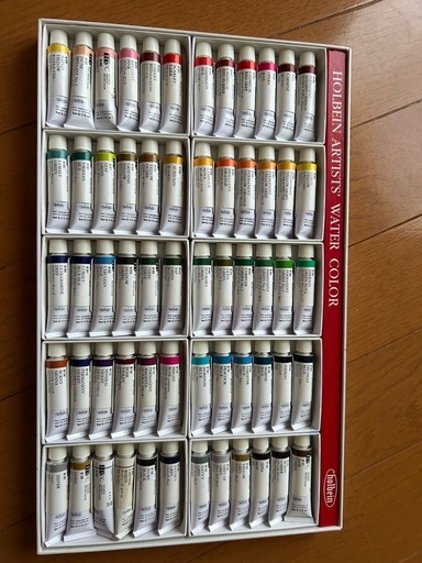 ホルペイン　水彩絵の具　60色
