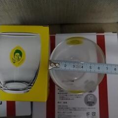未使用品　　皿、グラスの画像