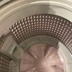 【決まりました】洗濯機 Hair JW-C55FK 5.5kg(ピンク)の画像