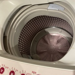 【決まりました】洗濯機 Hair JW-C55FK 5.5kg(ピンク)の画像