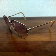  ◆hanae mori ハナエモリ サングラス メガネ 眼鏡 度無し 中古品の画像