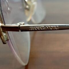  ◆hanae mori ハナエモリ サングラス メガネ 眼鏡 度無し 中古品の画像