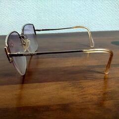  ◆hanae mori ハナエモリ サングラス メガネ 眼鏡 度無し 中古品の画像