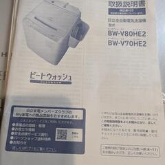 HITACHI  洗濯機 BEAT WASH 2022年製の画像