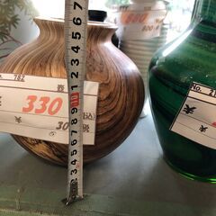 リサイクルショップどりーむ鹿大前店　No.782　壺　高さ16cm　幅18.5cmの画像