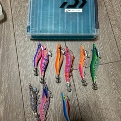 エギセット　Daiwa デュエル　釣り　エギングの画像