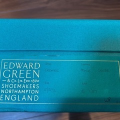シューツリー付 EDWARD GREEN CROMER 137E 5/5.5の画像