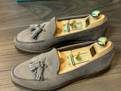 靴 EDWARD GREEN CROMER MOLESUEDE 137E 5/5.5 シューツリー付 EDWARD GREEN CROMER 137E 5/5.5 - メルカリ