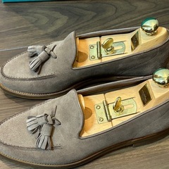 シューツリー付 EDWARD GREEN CROMER 137E 5/5.5の画像