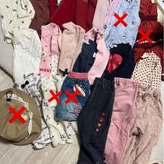 100から110  女の子 21着まとめ売り