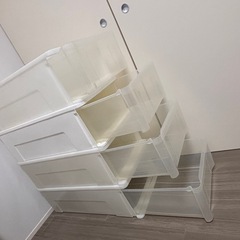 【無料】PP衣装ケース1～4個の画像