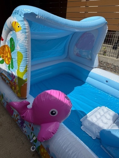もうすぐ夏がくるよー！！子供プール
