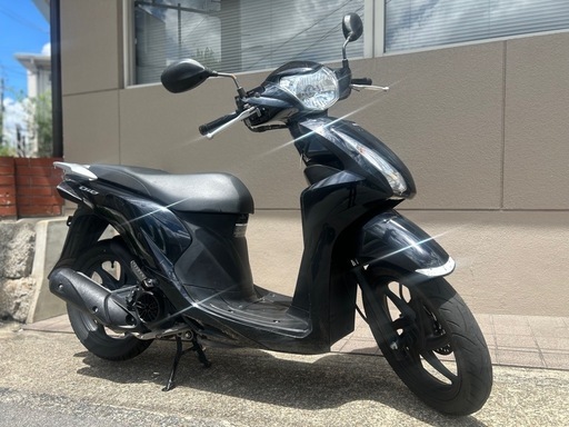 【人気•小回り抜群】ホンダ DIO110 JF58 ブラック【ご成約でヘルメットプレゼント】