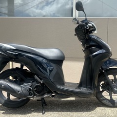 【人気•小回り抜群】ホンダ DIO110 JF58 ブラック【ご成約でヘルメットプレゼント】の画像