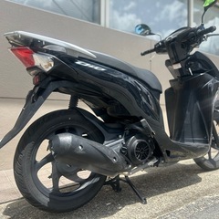 【人気•小回り抜群】ホンダ DIO110 JF58 ブラック【ご成約でヘルメットプレゼント】の画像
