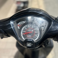 【人気•小回り抜群】ホンダ DIO110 JF58 ブラック【ご成約でヘルメットプレゼント】の画像