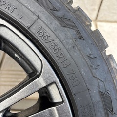 TOYO OPEN COUNTRY 155/65R14 ホイールセットの画像