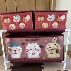 ちいかわ　3ボックス　収納ケースの画像