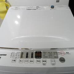 配送可【ハイセンス】5.5K洗濯機★2024年製　分解クリーニング済み/6ヶ月保証付き【管理番号12007】佐の画像