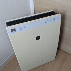 SHARP　プラズマクラスター搭載 加湿空気清浄機の画像