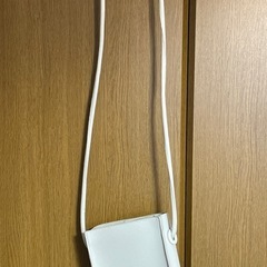 小さなカバン バッグ 白の画像