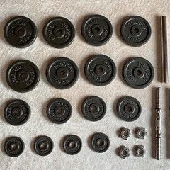 ダンベル/バーベル 調節可能ウェイトセット 30kg	の画像