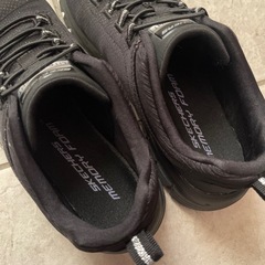 スケッチャーズ　SKECHERS ウォーキング　ランニング　黒　ブラック　23.5の画像