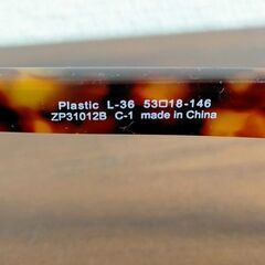 ◆ゾフ zoff classic zp31012b サングラス メガネ 度あり 中古品の画像