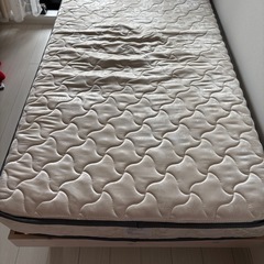シングルベッド　マットレスの画像