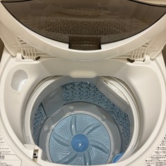 【無料】TOSHIBA 全自動洗濯機（5kg） （練馬駅徒歩5分）の画像