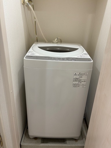 ★ジモティ割あり★ TOSHIBA 洗濯機 AW-5G6（W) 5㎏ 18年製 動作確認／クリーニング済み TC1409 Amazon.co.jp: 東芝 全自動洗濯機 5kg グランホワイト AW-5G6 W