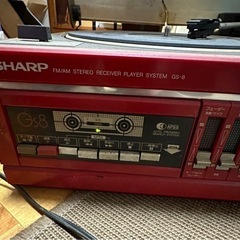 レコード　プレーヤー　インテリア　ジャンク　部品取りの画像