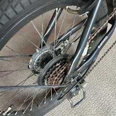 折りたたみ自転車［パンクぎみ］の画像