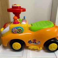 アンパンマン よくばりビジーカー 押し棒+ガード付き