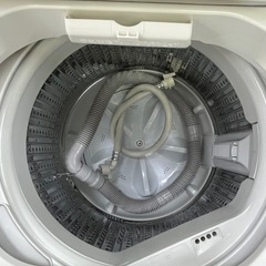 激安洗濯機!! 2022年 4.5kg ヤマダ YWM-T45H1 全自動電気洗濯機の画像