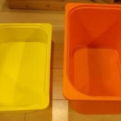 【取引中】【IKEA】トロファスト TROFAST 収納棚 プラスチックケース付きの画像
