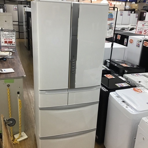 #G-35【ご来店頂ける方限定】HITACHIの6ドア冷凍冷蔵庫です
